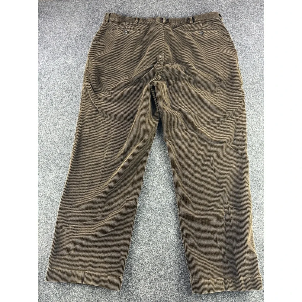 VTG Polo Ralph Lauren Corduroy Pants Brown 42x30 Classic Fit Cotton